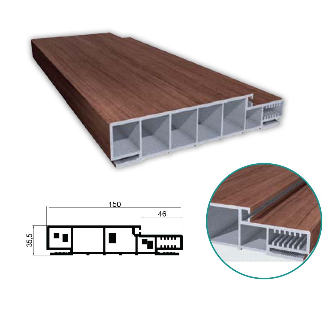 15'lik Kompozit Kapı Kasası